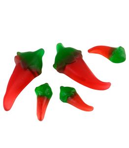 142,57€/KG CHILLIS Fruchtgummis 5er SET Achtung SCHARF