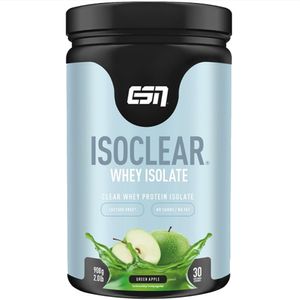 ESN Isoclear Proteindrink klar und erfrischend wie ein Softdrink 908g Green Apple