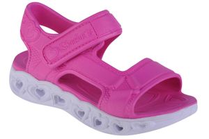 Skechers Heart Lights Sandal - Always Flashy 308045L-PNK, Sandały, dla dziewczynek, Różowy, Rozmiar: 29