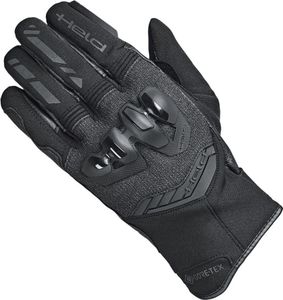 Held Gavia 2in1 Gore-Tex wasserdichte Motorrad Handschuhe, schwarz, K-8