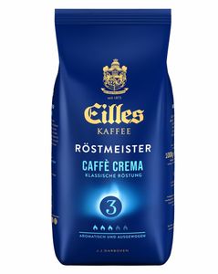 Kaffee RÖSTMEISTER Caffé Crema von Eilles, 1000g Bohnen