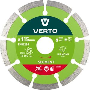 Diamantscheibe, Flex 115 mm für Beton und Granit