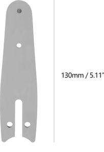 130mm Führungsplatte Elektro-Kettensäge Führungsplatten Kettensäge Zubehör Metall Zubehör Auswechselbar 130mm Führungsplatte Elektro-Kettensäge Führungsplatten Kettensäge Zubehör Metall Zubehör Auswechselbar