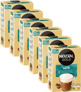 NESCAFÉ Gold Typ Latte, löslicher Bohnenkaffee (6 x 8 x 18g) NESCAFÉ Gold Typ Latte, löslicher Bohnenkaffee (6 x 8 x 18g)