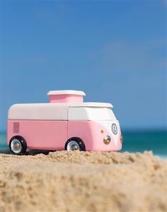 Candylab Candylab Americana - VW Beach Bus - ružová
