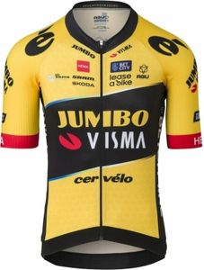 AGU Premium Replica SS Team Jumbo-Visma Men Jersey Yellow 2XL