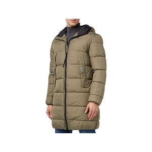 Khaki pánský prošívaný kabát Tom Tailor Denim