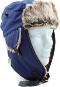 Herren Damen Trapper Hat Winter Mütze Russenmütze Fliegermütze Uschanka