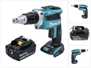 Makita DFS 452 G1 Akku Schnellbauschrauber 18 V Brushless + 1x Akku 6,0 Ah - ohne Ladegerät