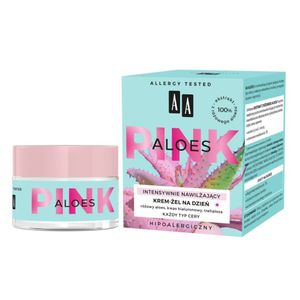 AA Pink Aloe Intensive Moisturising Day Cream-Gel für alle Hauttypen 50ml