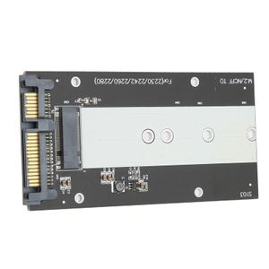 M.2 NGFF na SATA III konvertorový adaptér 6000 MB/s rýchleho prenosu rozhrania pevného disku konvertorová karta
