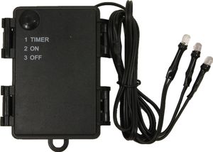 Krippenzubehör Batteriebox f. 3x AA, ON/OFF/TIMER mit 3 LED Krippenzubehör Batteriebox f. 3x AA, ON/OFF/TIMER mit 3 LED
