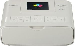 Canon SELPHY CP1200, Farbstoffsublimation, 300 x 300 DPI, Randloser Druck, WLAN, Direkter Druck, Weiß