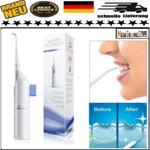 Mobile Munddusche Tragbare Reise Munddusche Sanfte Reinigung PowerFloss kabellos