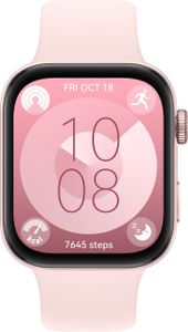 Huawei Watch Fit 3 Solo-B09S Pink, Linearmotor, TruSeen 5.5,9 Achsen Sensor