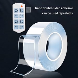 3m Rückstandsfreies Nano Klebebänder, Wasserfestes Entfernbar Wiederverwendbar Schimmelresistentes Doppelseitiges Klebeband