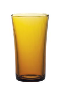 Duralex 1012DB06A0111 Lys Vermeil Trinkglas, Wasserglas, Saftglas, 280ml, Glas, bernstein, 6 Stück