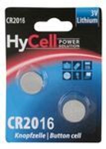 HyCell Lithium Knopfzellen CR2016