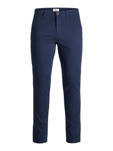 Pánské kalhoty JJIMARCO Slim Fit 12150148 Navy Blazer, 33/32