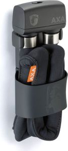 Faltschloss Axa 800 Länge 100cm, Stärke 8mm grau Faltschloss Axa 800 Länge 100cm, Stärke 8mm grau