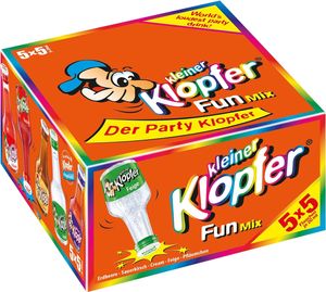 Kuhns-onlineshop  Kleiner Klopfer Fun Mix 25x20ml, 0,5l, alc. 15-17 Vol.-%, Likör-Mix Deutschland, Default