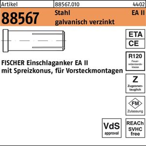 fischer Einschlaganker EA II M16