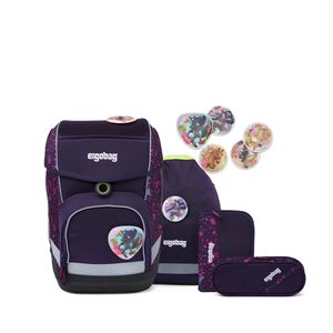 ergobag Cubo Schulranzen-Set 5tlg. inkl. Klettie-Set