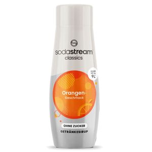 SodaStream Getränke-Sirup ohne Zucker Orangen Geschmack 440ml (1er Pack)