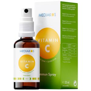 Vitamin C+Zink+Quercetin Mediakos Immun Spray 20 ml