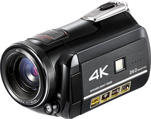 Lipa AD-C1 4K Ultra HD videokamera CMOS senzor Wifi - 4K - Videokamera - Rozlíšenie 4K - 24 megapixelov