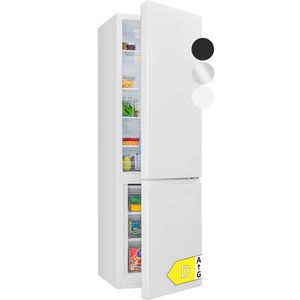 Bomann Kühlschrank mit Gefrierfach |  | 180cm | Kühl Gefrierkombination leise | Türanschlag wechselbar | 269L | KG 184.1 weiß