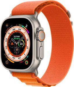 Apple Watch Alpine Loop Orange 49mm med