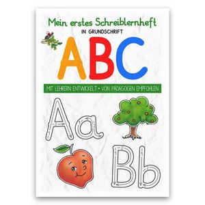 Mein buntes Kinder-ABC Grundschrift Schreiblernheft DIN A5