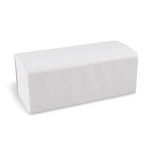 4000 Stück Papierhandtücher Handtuchpapier weiß 2 lagig 25 x 21 cm