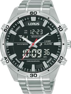 Lorus RW651AX9 Analog-Digital Chronograph Herrenuhr 46mm 10ATM Lorus RW651AX9 Analog-Digital Chronograph Herrenuhr 46mm 10ATM