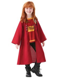 Quidditch-Uniform Gryffindor Harry-Potter-Kostüm für Kinder rot-gelb