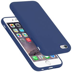 Cadorabo Schutzhülle für Apple iPhone 6 PLUS / 6S PLUS Hülle in Blau Handyhülle Case Cover TPU Etui