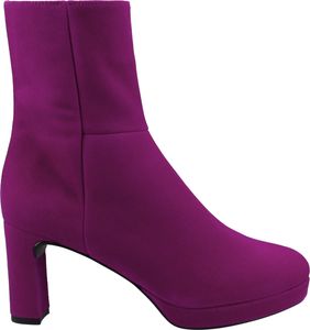 Unisa Stiefelette MEQUE, Rauleder, Rot, Damen