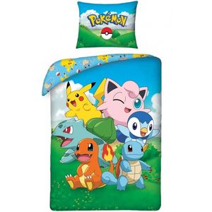 Bavlnené posteľné obliečky Pokémoni - Best team