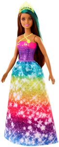 Barbie Dreamtopia Prinzessin Puppe (brünett und türkisfarbenes Haar), Anziehpuppe Barbie Dreamtopia Prinzessin Puppe (brünett und türkisfarbenes Haar), Anziehpuppe