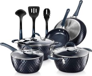 Nutrichef Antihaft-Kochgeschirr Excilon Home Kitchen Ware Töpfe & Pfannenset mit Topfpfannen, Kochtöpfen Nutrichef Antihaft-Kochgeschirr Excilon Home Kitchen Ware Töpfe & Pfannenset mit Topfpfannen, Kochtöpfen