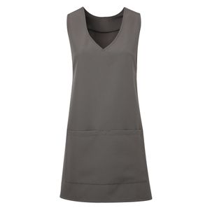 Premier Womens/Damen Wickel Tunic Schürze PC2657 (S/M) (Dunkelgrau)