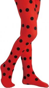 strumpfhose Marienkäfer Mädchen rot Einheitsgröße