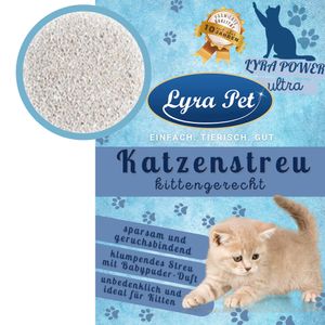 30 Liter Lyra Pet® Lyra Power ULTRA excellent kittengerechtes Katzenstreu