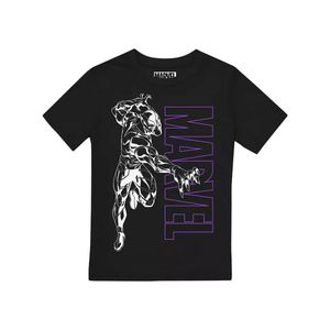 Black Panther - T-Shirt für Jungen TV1900 (146-152) (Schwarz)