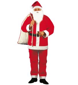 Santa Claus Kostüm - Weihnachtsmann Kostüm M/L - komplett