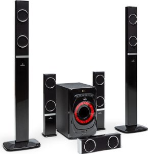 Auna Areal 825 Aktiv-Lautsprechersystem, 200 Watt (RMS), Bluetooth