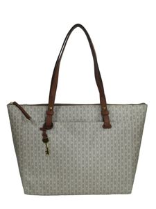 Fossil Damen Handtasche Tasche Shopper Rachel TZ Tote Beige