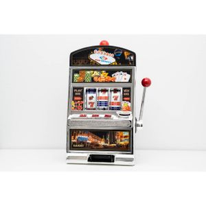 Mad Monkey - Slot Machine XL - Spielautomat mit Spardose (inkl. Licht und Sound)