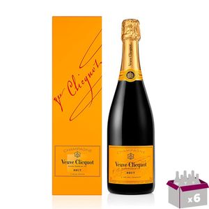 Champagne Veuve clicquot - brut - 6x75cl